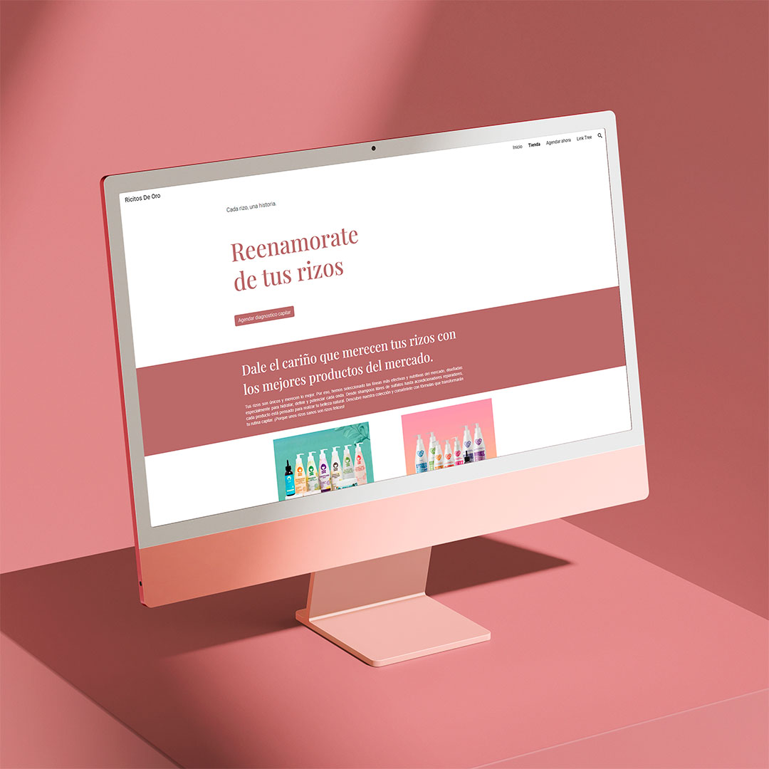 ricitos de oro website 1×1